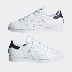 ADIDAS SUPERSTAR W/ ALLOVER TREFOIL MONOGRAM NIB